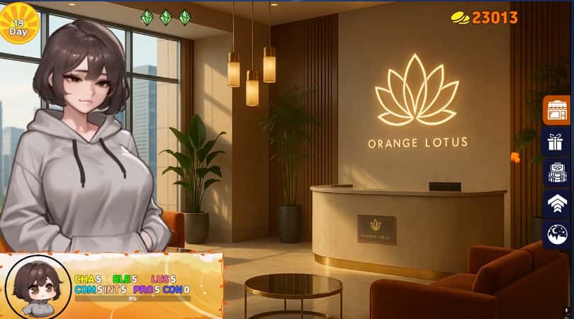 橙色莲花 Orange Lotus封面